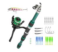 320G Roll Kids Rods Set - Ragable Baby Angel Stange | Telescope Rod for Babini with Ultra Sensitive Bite Feedback | Angelset for Beginners for the