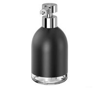320ml Automatic Foam Soap Dispenser with Touchless Infrared Sensing, Hands-Free Foam Soap Dispenser USB Rechargeable 5 Adjustable Foam Levels for Bathroom, Kitchen, Office(gel - Black)