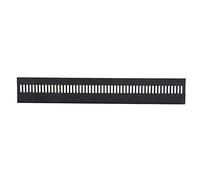 320mm Black Aquarium Weir Overflow Comb, Removable Marine Sump Filter Comb, High Transparency Acrylic Overflow Guard for Saltwater Fish Tank with Even Water Flow Design