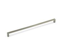 320mm Brushed Nickel Square D Handle Bedroom Bathroom Drawer Door Wardrobe Furniture Silver Grey
