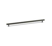 320mm Dark Grey Reeded Grooved Cabinet Handle Cupboard Door Drawer Pull