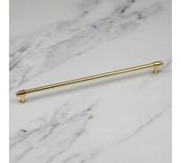 320mm Gloss Gold Cabinet Handle Industrial Pipe Cupboard Door Drawer Pull