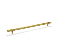 320mm Gold Brushed Brass Hexagon Kitchen Cabinet Handle | Cupboard Door Drawer Pull Wardrobe Furniture Replacement