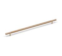 320mm Knurled Gold Bar Handle Rose Champagne Kitchen Cupboard Cabinet Door Drawer Furniture Wardrobe Long T-Bar Pull