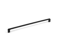 320mm Matt Black Cabinet Handle Slim Square Cupboard Drawer Door Pull Bedroom Bathroom Wardrobe Furniture Replacement Upcycle