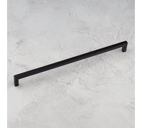 320mm Matt Black Cabinet Handle Square Cupboard Door Drawer Pull Wardrobe Furniture Replacement Upcycle