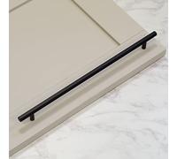 320mm Matt Black Hexagon Kitchen Cabinet Handle | Cupboard Door Drawer Pull Wardrobe Furniture Replacement