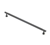 320mm Matt Black Reeded Handle