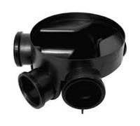 320mm Underground Drainage Base for Inspection Chamber Set - Circular Base for Manhole Drainage system (Base)
