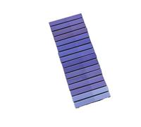 320PCS Clear Sticky Notes, Transparent Self-Adhesive Memo Pads, Colorful Annotation Stickers for Books, Office & School Supplies(Purple Blue)