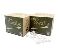 320pcs Safety Cotton Swabs with Large Tips for Newborn, Babies, Kids, Children