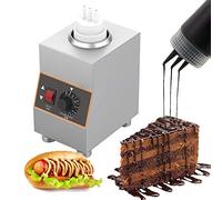 320W Electric Sauce Warmer for Commercial Use - Chocolate Cheese Melting Dispenser with 650ML Capacity - Automatic Jam Sauce Heat Preservation Machine - 30-85â„ƒ Multifunctional Liquid Heater Pot
