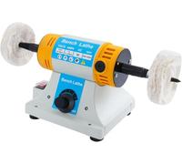 320W Mini Bench Polisher Machine Multi-Functional Bench Grinder Polisher Speed Jewellery Polishing Machine for Grinding and Polishing