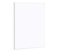 321Done Blank Notepad & Memo Pad, Unlined Writing Pads - 50 Tear-Off Sheets, 5.5x8.5 Notepads, Note Pads, Note Paper, Scratch Pad, Plain White 70 lb Paper, Chipboard Backing, Made in USA