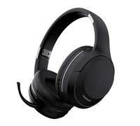 321Wasay Wireless Headphones with Microphone Bluetooth Gaming Headset,Clear Mic Hifi Stereo 24h Headsets for Mobile Phone PC TV Office (Black)