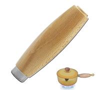 322 Replacements Handles Compatible with Le Creuset Pan Replacement Sturdy Wooden Handle with Stainless Steel Ferrule (Pan 16)