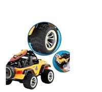 322221 1:32 Scale 2WD RC Car, 25KM/H High Speed, Dual Gear Hollow Motor, LED, 2.4G, 60m All-Terrain TPR Tires, 4-Wheel Suspension, Parent-Child Model(322221 Red)