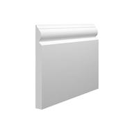 324 MDF Skirting Board - 170mm x 15mm x 3050mm, White Primed (Pack of 5)