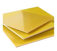 3240 Epoxy Fiberglass Insulation Board - 250mm x 250mm, Heat-Resistant Electrical Insulation for DIY Battery Packs and More(0.5mm-3Pcs)