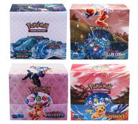 324pcs Pokemon TCG: Sword & Shield-Fusion Strike Booster Display Box (36 Packs) Board Game Card DESTINED RIVALS Stellar Crown Pink