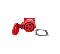 325-6F7 Connector: AC Supply 3-Phase Socket Female 32A 400VAC IP44 PCE
