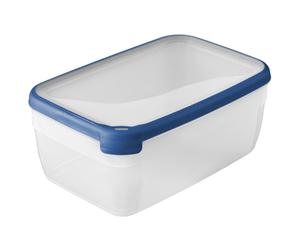3253924832623 Pojemnik kwadratowy Grand chef eco line Transparentny/ niebieski 5