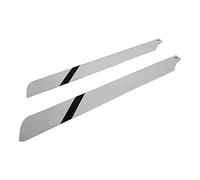 325mm Universal Main Rotor Blade for 450 Series RC Helicopter, Glass Fibre, White, 32mm Width, 4mm Thickness