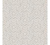 Galerie City Glam Geometric Beige Wallpaper 32608, Cream
