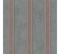 Wallpaper Non-Woven Stripes metallic Glitter grey pink 32637 (4,33£/1qm)