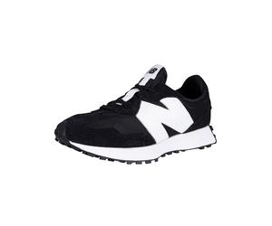 327 Big Logo Suede Trainers Black/White 6 UK