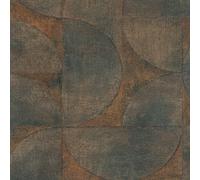 32822 - The New Design Book Abstract Geometric Bronze Brown Galerie Wallpaper