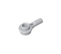 32828 Hinge Plate Plate Round 1x1 with Hollow Stud and Horizontal Bar 1L 50 Pieces GDS-1570 Compatible with Lego Building Blocks Color:gray white