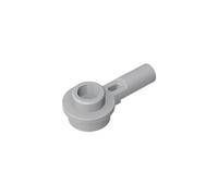 32828 Hinge Plate Plate Round 1x1 with Hollow Stud and Horizontal Bar 1L 50 Pieces GDS-1570 Compatible with Lego Building Blocks Color:Light Bluish Gray