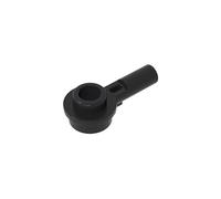 32828 Hinge Plate Plate Round 1x1 with Hollow Stud and Horizontal Bar 1L 50 Pieces GDS-1570 Compatible with Lego Building Blocks Color:Black