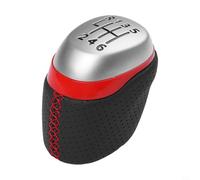 328654845R Manual Transmission Gear Shift Knob for Renault For Kadjar 2015-2022 with Plastic and Leather Construction Compatible with 5 6 Speed Models (6 speed)