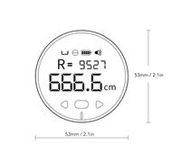 .328ft Electronic Digital Tape Measure With LCD Display Rechargeable Long