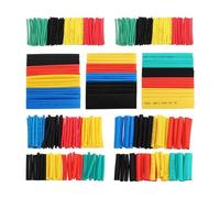 328pcs Heat Shrink Tubing Kit, Colourful Electrical Wire Sleeves, Assorted Heat Shrink Wrap for Cable Repair Insulation (8 Sizes, 5 Colours)