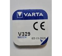 329, Varta V329, SR731SW coin cell for clocks etc.