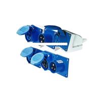 32A 3 pole connector Industrial male&female sockets SF-123/SF-323/SF-423/SF-523/SF-623/SF-123L waterproof IP44 220-240V~2P+E IDGTTLDF(SF 523 32A)