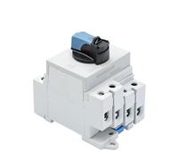 32A 300V 600V 1200V DC Solar Isolator Switch, 2P/4P PV Disconnect with Lock, DIN Rail Mounting for Systems(4P B)