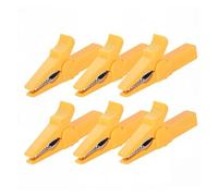 32A 55MM HV Clip for Plug 4mm Multimeter Pen Cable Probes Crocodile 6pcs Test