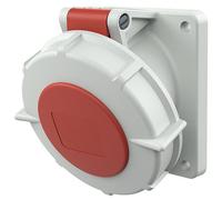 32A 5P 400V IP67 CEE Panel Mount Socket - 3524