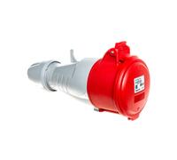 32A 5P 400V Portable Socket Red IP44 P17 TEMPRA 555219
