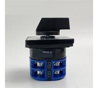 32A 660V Changeover Two Poles Silver Contact Customize Rotary Cam Switch YMW26 LW28 LW26-32/2 1Pcs(102)