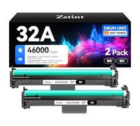 32A CF232A Drum Unit（Not Toner) Black 2-Pack Replacement for HP 32A CF232A Imaging Drum LaserJet Pro MFP M227fdn M227fdw M227sdn M203dn M203dw M118dw M148dw M148fdw M149fdw M203 M206 M227 M230 Printer