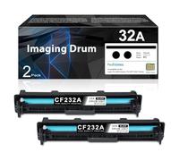 32A Imaging Drum Black Extra High-Yield 2-Pack | 32A CF232A Imaging Drum Replacement for HP 32A Drum Unit CF232A Compatible with Laser Pro M203dn M203dw MFP M227fdn M227sdn M227fdw Printer | CF232A