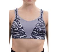 Shock Absorber Womens Active Multiwear Sports Bra Print Logo - Black - Size 32A