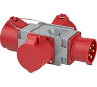 32Amp 5Pin Plug to 3 x 32Amp 5Pin 415V Sockets | Power Distribution Splitter