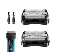 32B 2PCS, Series 3 32B Electric Shaver Replacement Head Compatible, 32B Replacement Electric Shaver Heads for Men Razor Shaving Blades Fit for Braun Series 3: 3040s 3010s 310s 3000s 3050cc 3080s…