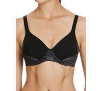 32B Berlei Electrify Mesh Padded Sports Bra Underwired Sports Bras Black